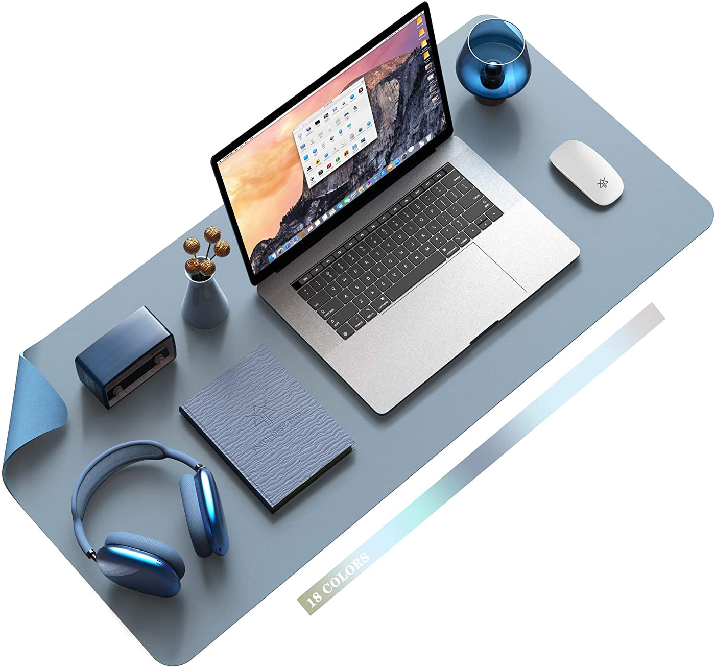 Desk Pad Protector Waterproof Non-Slip Leather Office Mouse Mat