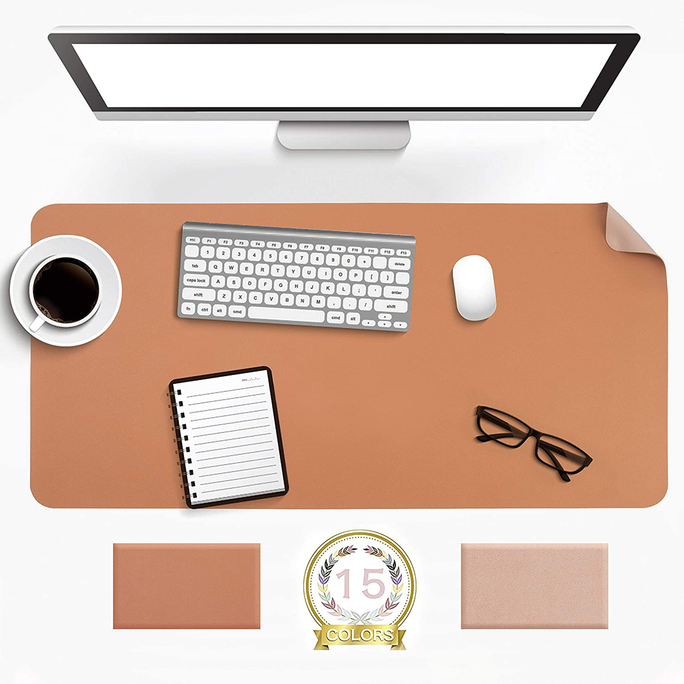 Desk Pad Protector Waterproof Non-Slip Leather Office Mouse Mat