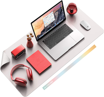 Desk Pad Protector Waterproof Non-Slip Leather Office Mouse Mat