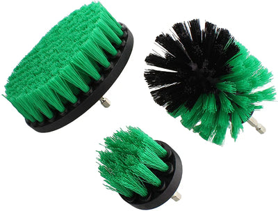 3-Piece Drill Brush Cleaning Attachment Set