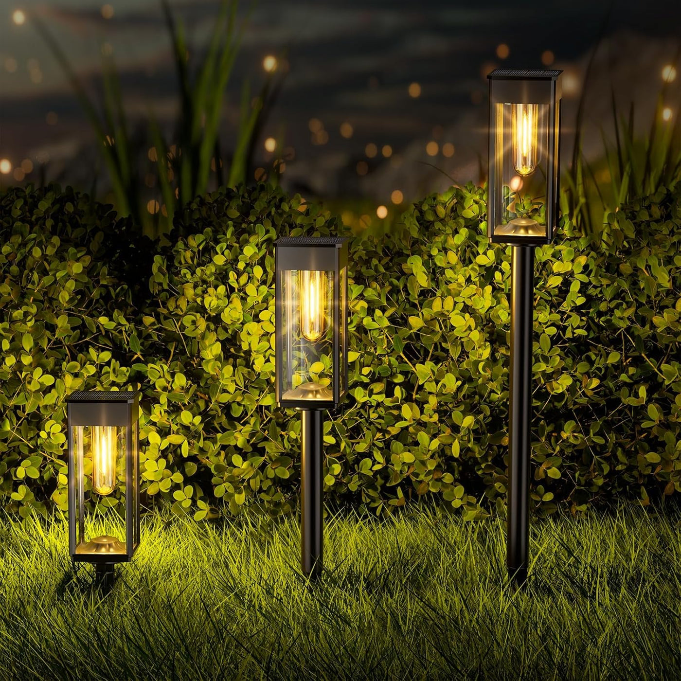 Wireless Solar Garden Lantern – GlowPath