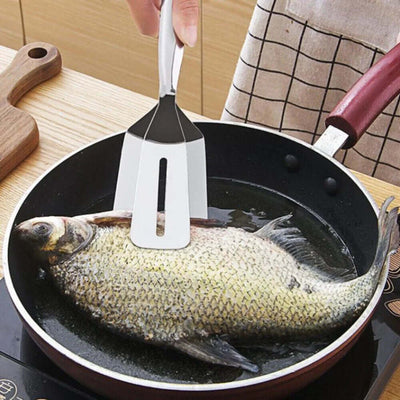 Double-Sided Stainless Steel Grill & Fry Turner