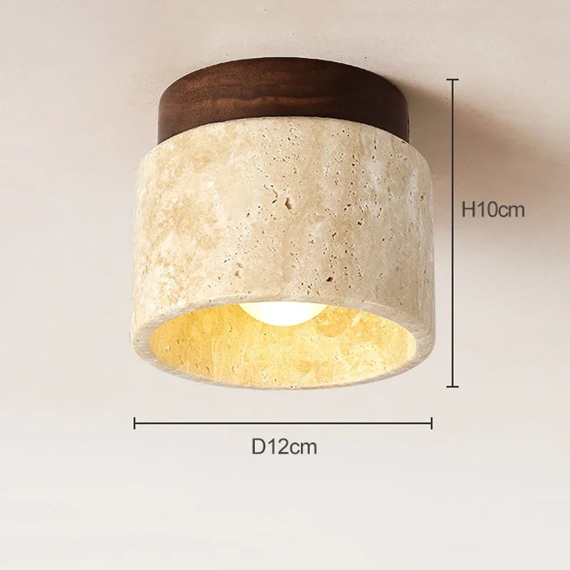 Japanese Cream Style LED Ceiling Light