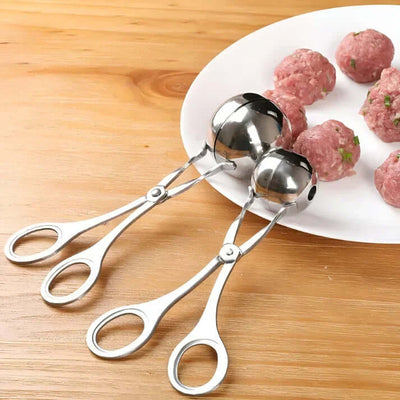 Stainless Steel Meatball Maker – Ground Meat Shaping Tool