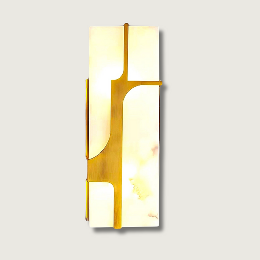 OpalGlow – Marble Art Deco Wall Lamp for a Chic Appeal