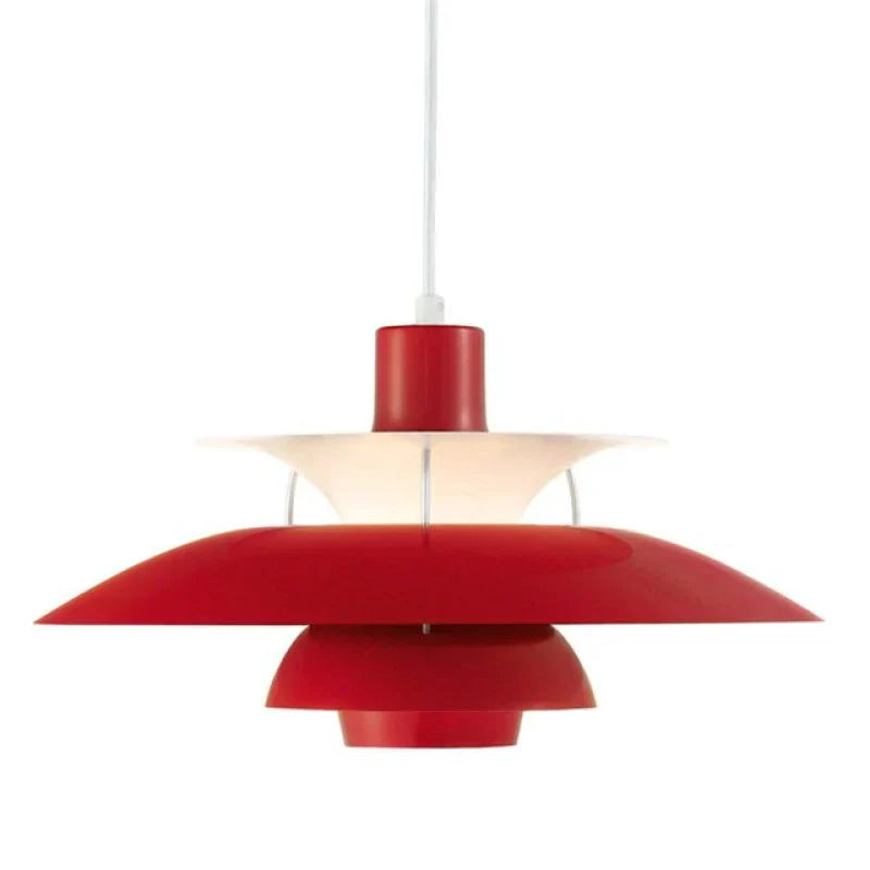 Modern Morandi LED Pendant Light – E27 Metal Shade