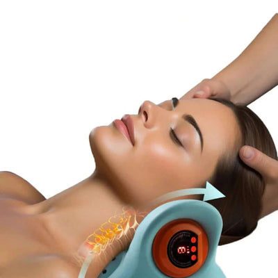 EMS Neck Massager with Heat Therapy