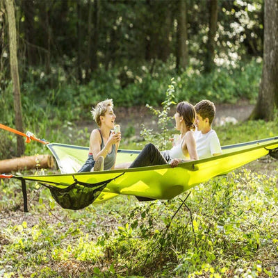 Multi-Person Camping Hammock with 3-Point Anchor System