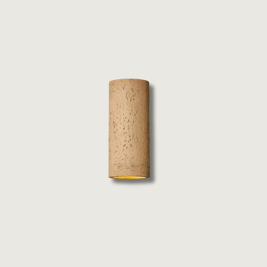CementLume – Industrial Wall Light with Cement Finish