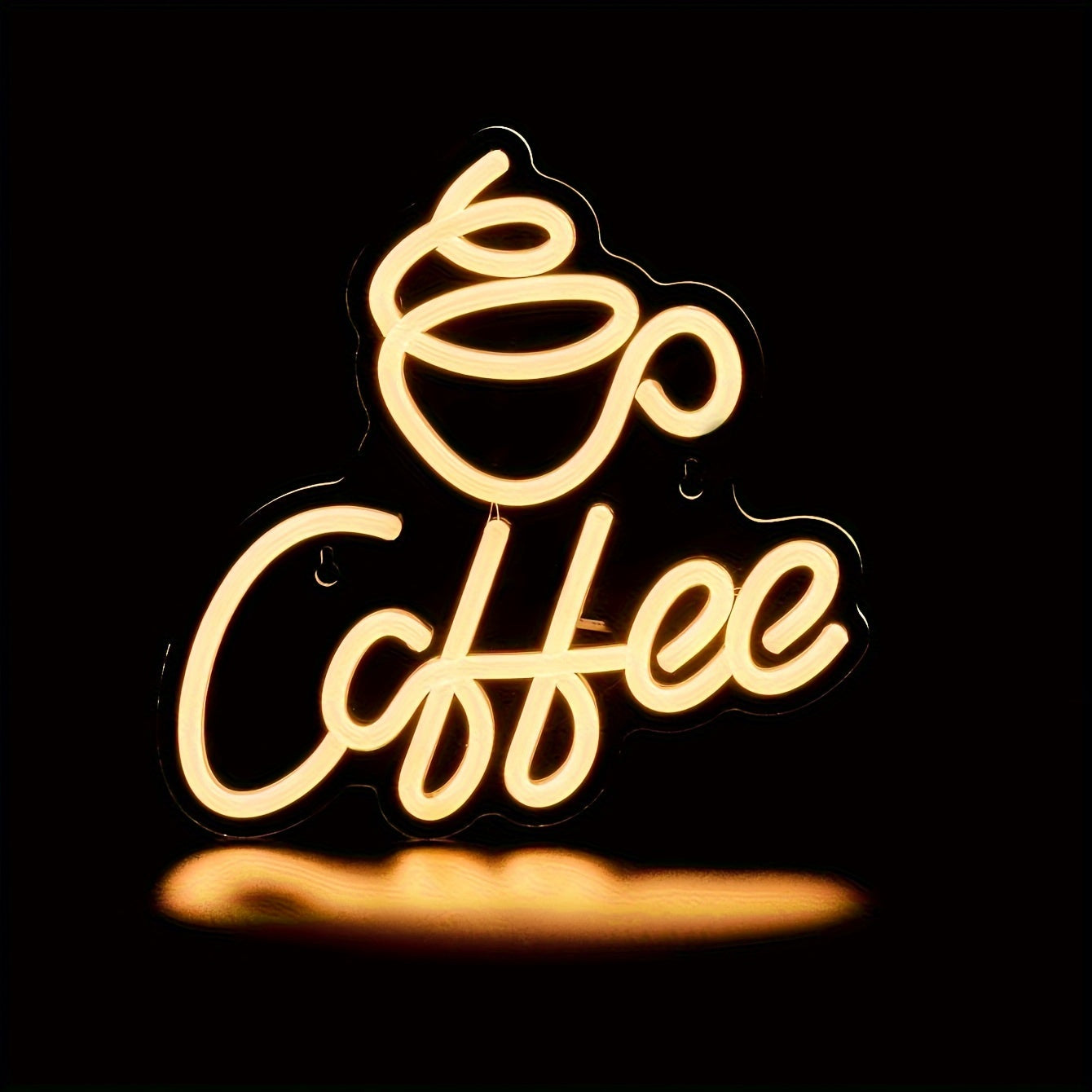 Neon LED Coffee Sign for Kitchen or Café Wall