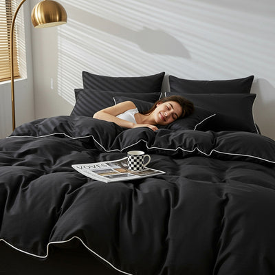 Soft Premium Bed Sheet Set for Double Queen King Beds