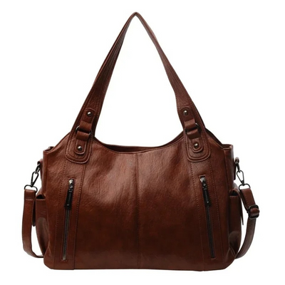 Women’s Classic Multi-Compartment Shoulder Bag – Alma