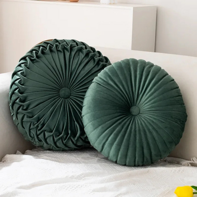Plush Throw Pillow with Hidden Zipper