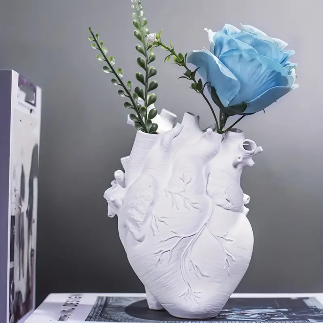 HeartVase Flower Vase - Unique Heart Vase