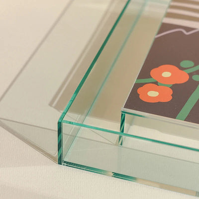 Clarity II Acrylic Modern Color Photo Frame