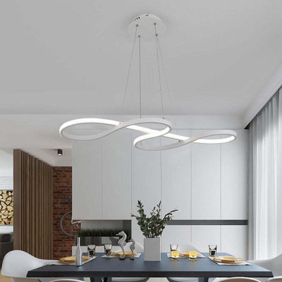 Musical Note LED Pendant Light – Modern Acrylic Ceiling Lamp