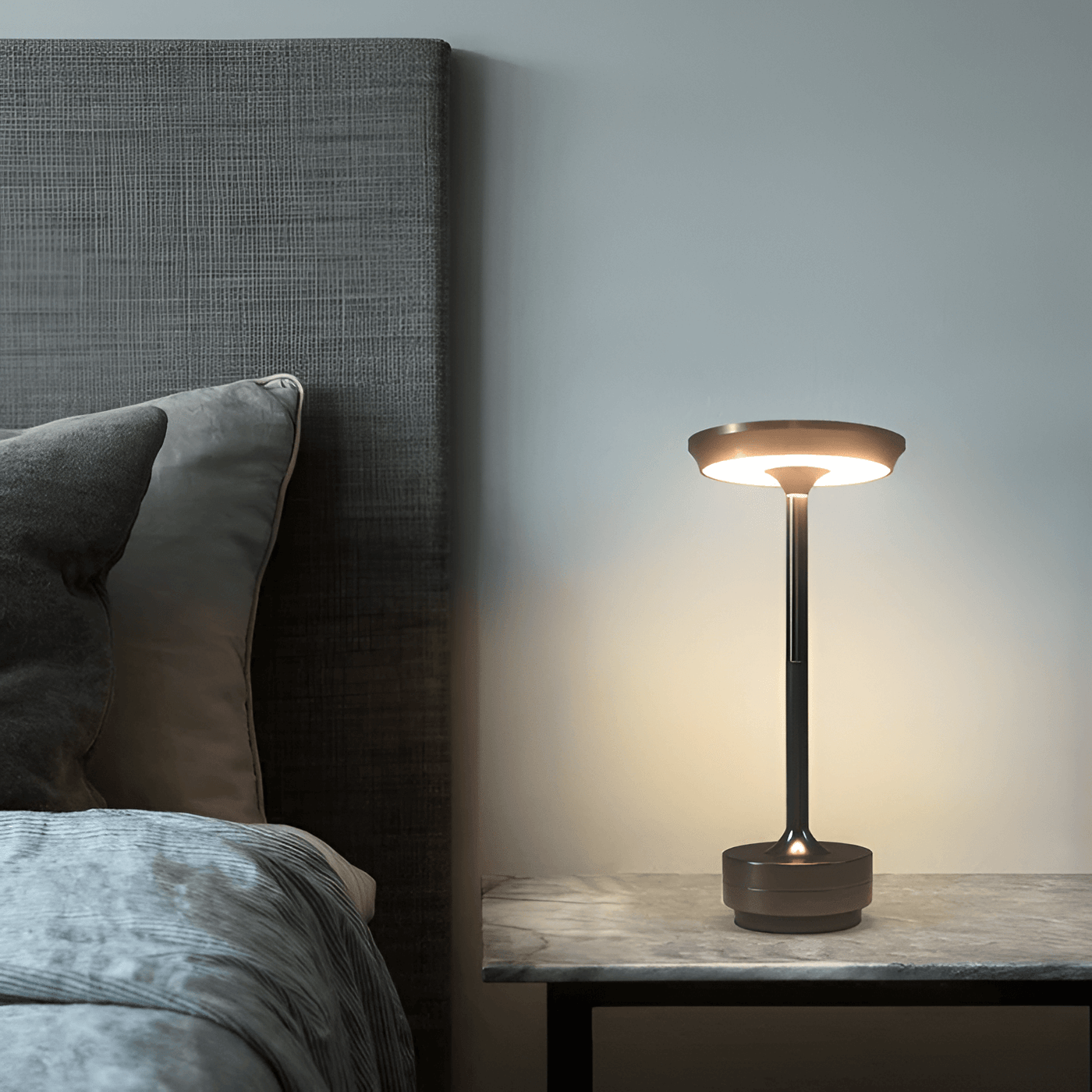 AmiGlow Rechargeable Wireless LED Table Lamp