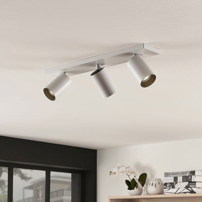 Ceiling Spotlight Fixture with 3 Adjustable Lights