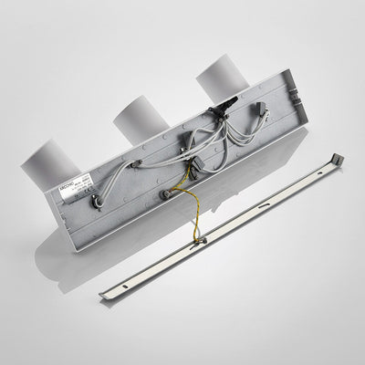 Ceiling Spotlight Fixture with 3 Adjustable Lights