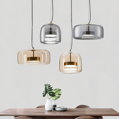 Modern Glass Hotel-Style Pendant Light