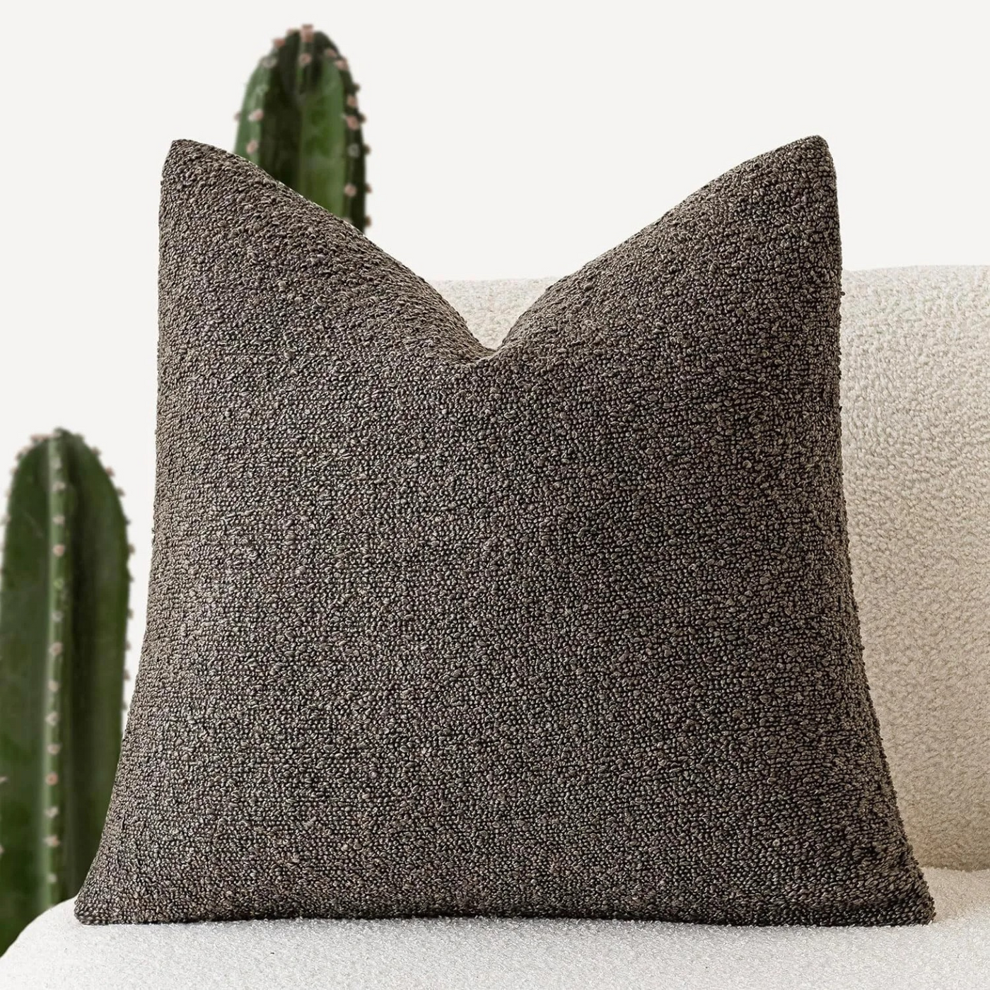 Tulum Boucle Cushion Cover 45x45cm Decorative Pillow