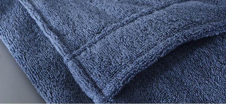 Men’s Long Fleece Bathrobe – Warm Winter Robe