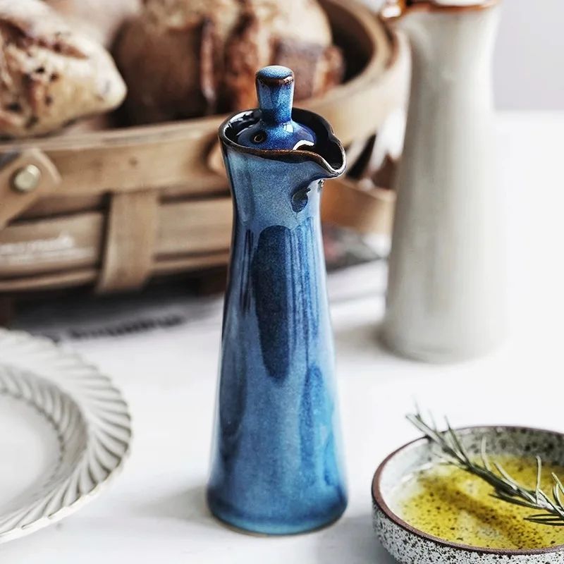 Nordic Ceramic Oil and Spice Bottle – 120ml
