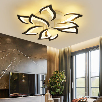 Modern Flower-Shaped LED Ceiling Light for Home Décor