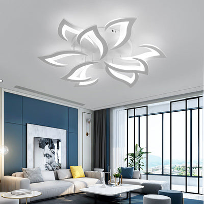 Modern Flower-Shaped LED Ceiling Light for Home Décor