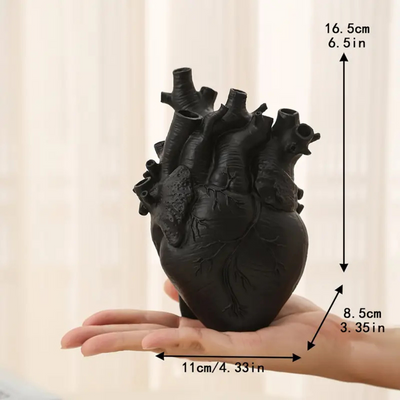 HeartVase Flower Vase - Unique Heart Vase