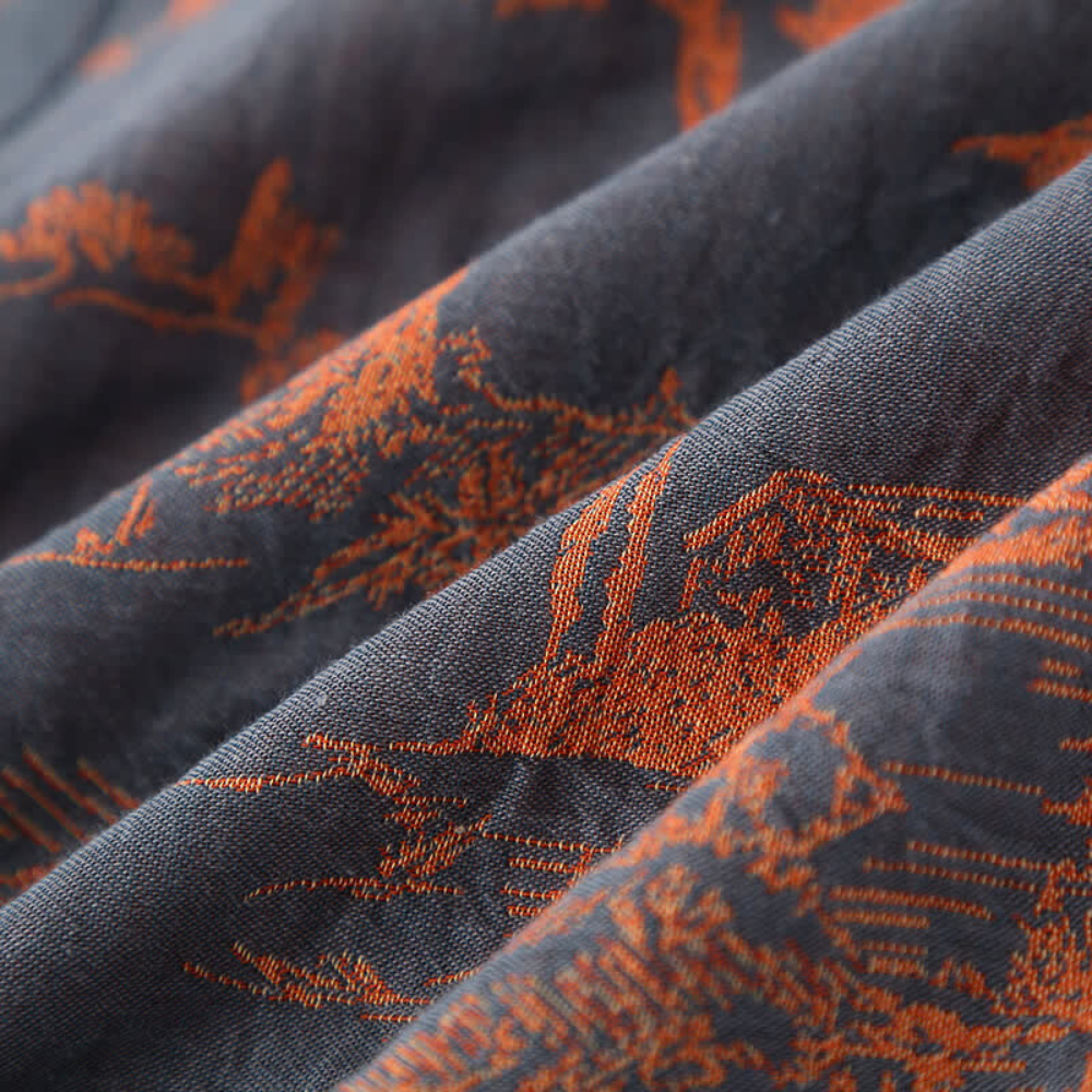 Women Soft Cotton Bathrobe Kimono