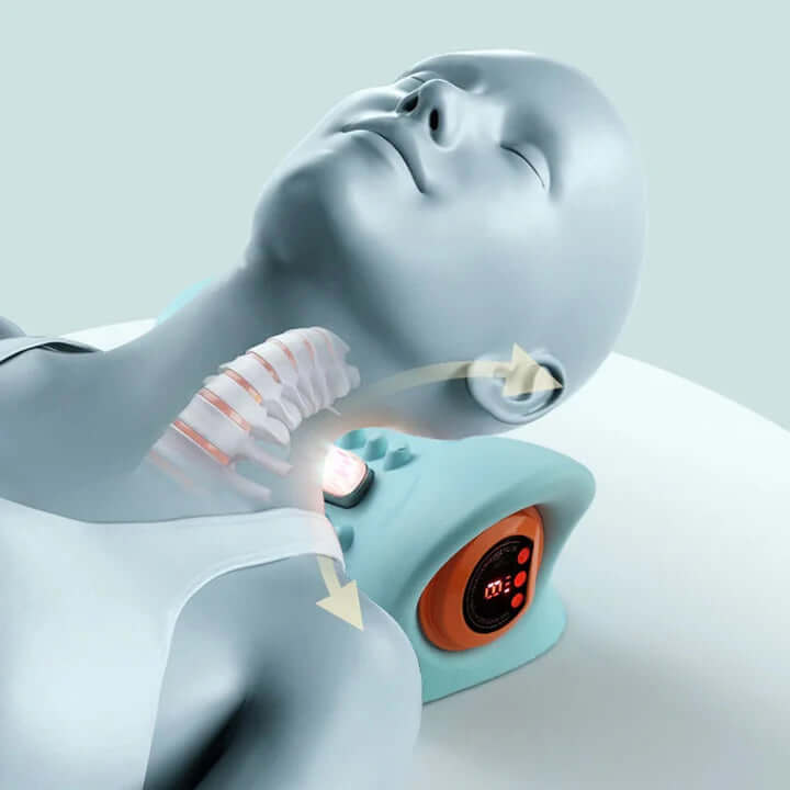 EMS Neck Massager with Heat Therapy