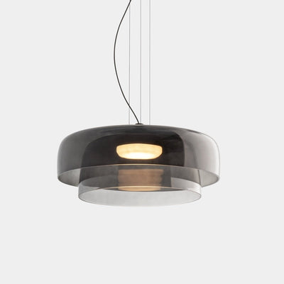 Nordic Glass Hanging Light – Unique Metal & Glass Pendant