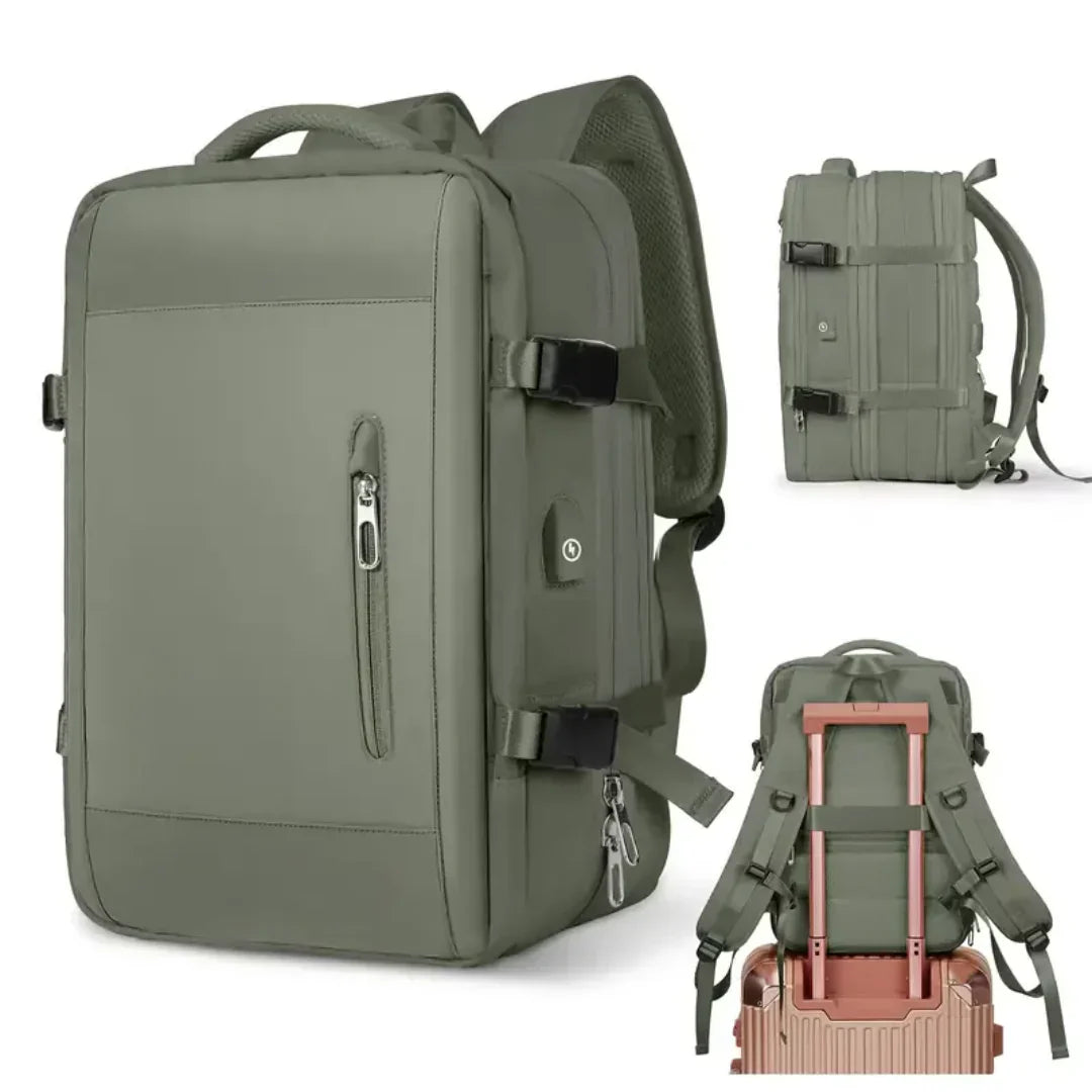 Breathable Women's Laptop Backpack with Waist Strap