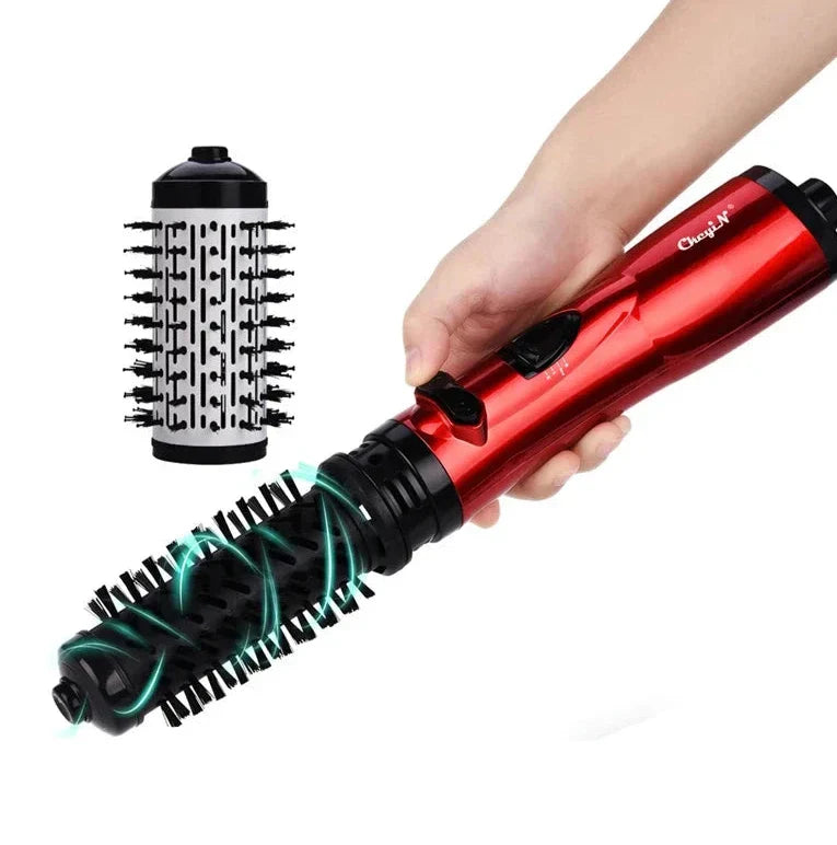 Rotating Ionic Hot Air Brush Hair Styling Tool