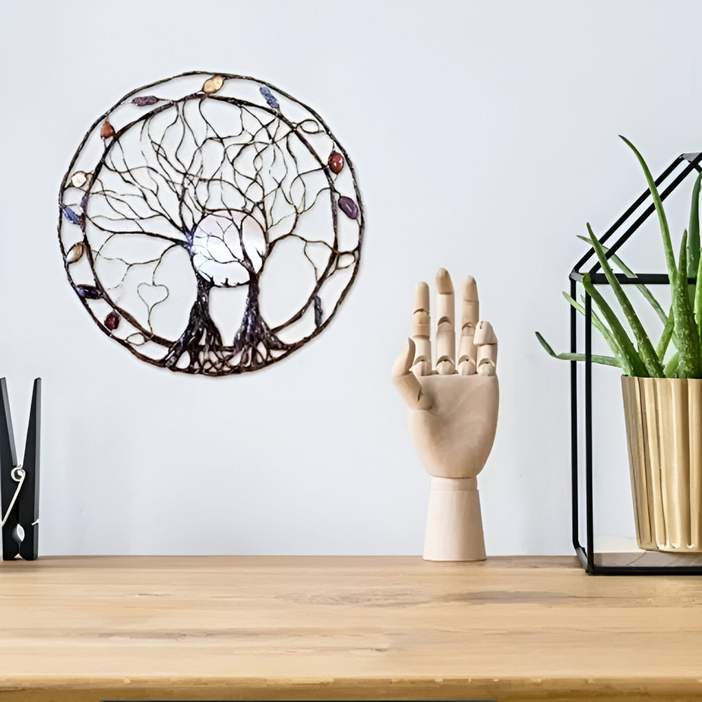 Tree of Life Wall Art Metal Decor