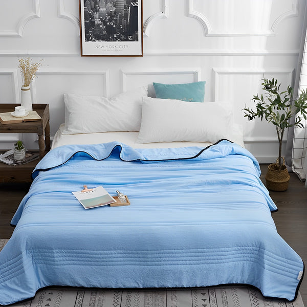 Cooling Summer Blanket – Breathable Temperature-Regulating