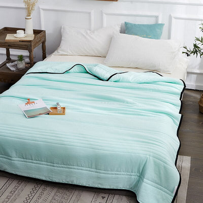 Cooling Summer Blanket – Breathable Temperature-Regulating