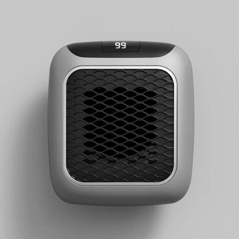Electric Wall Heater with Remote Control, Mini Fan Heater