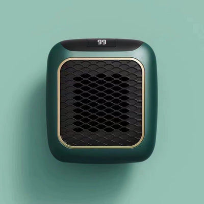 Electric Wall Heater with Remote Control, Mini Fan Heater
