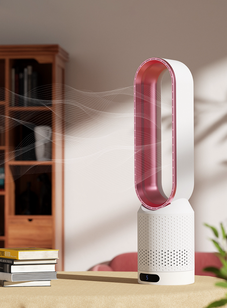 3-in-1 Bladeless Air Cooler with Purifier and Oscillation