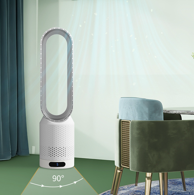 3-in-1 Bladeless Air Cooler with Purifier and Oscillation