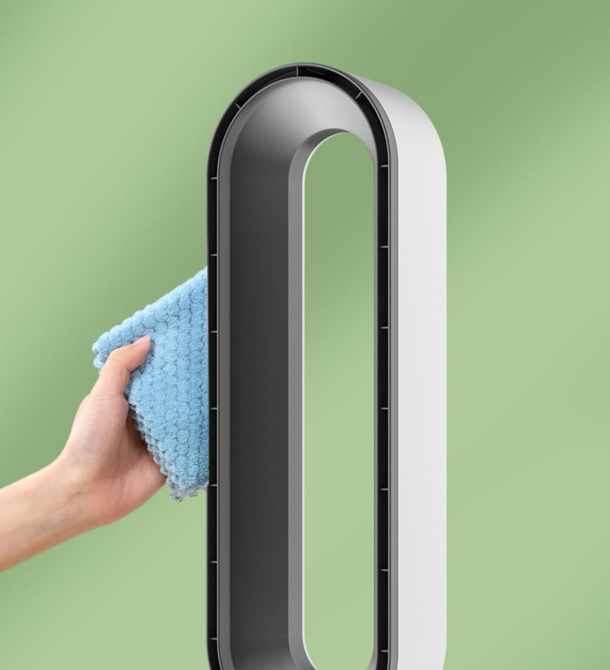 3-in-1 Bladeless Air Cooler with Purifier and Oscillation
