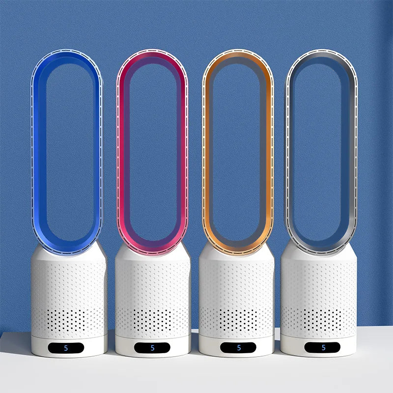 3-in-1 Bladeless Air Cooler with Purifier and Oscillation