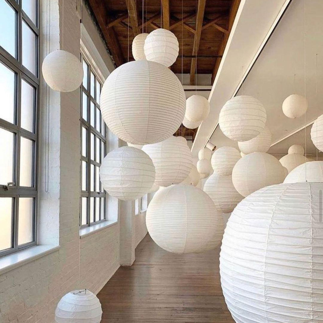 Akari A Series Japanese Paper Pendant Light