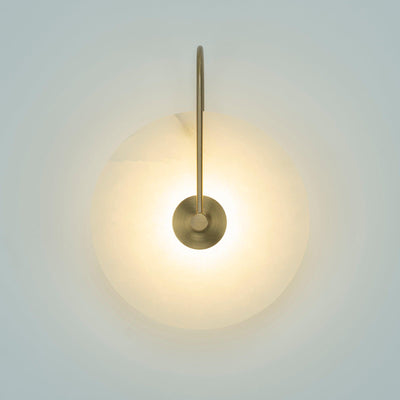 Alabaster LED Wall Lamp – Modern Ambient Lighting