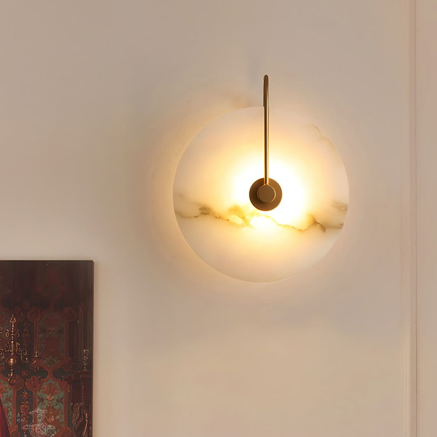 Alabaster LED Wall Lamp – Modern Ambient Lighting
