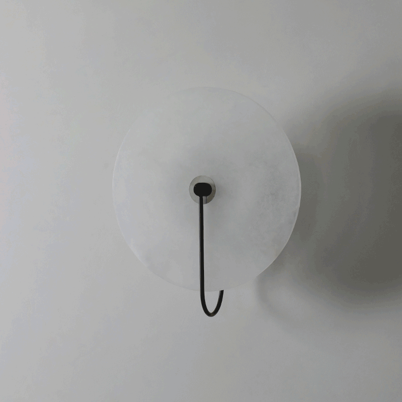 Alabaster LED Wall Lamp – Modern Ambient Lighting