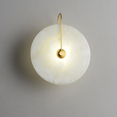 Alabaster LED Wall Lamp – Modern Ambient Lighting