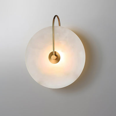 Alabaster LED Wall Lamp – Modern Ambient Lighting